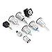 Viviance 8Pcs Frente Y Trasero del Coche De La Cerradura De La Puerta del Capó Conjunto con 2 Teclas para Ford Transit Connect 2002-2007