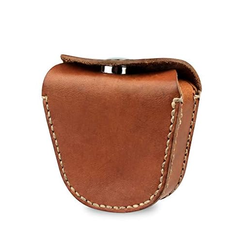 1970 de l'armée chinoise Geninue Granulés de cuir munitions Sac de rangement Pouch pour la chasse Fermeture magnétique