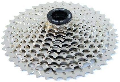 SunRace CSMS3 Wide Ratio Cassette 11-42T, 10 Speed, Silver, XTE1377