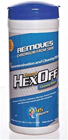 Heavy Metal Removing Wipes, Canister, PK12