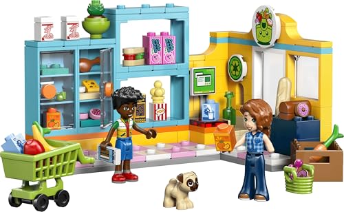 Image of LEGO Friends Heartlake City Convenience Store - 2 Minidolls, Toy Dog and Accessories - 42680