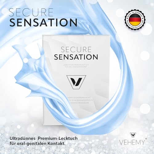 Vehemy Lecktuch 3er-Pack, Latexfreie Lecktücher,Anti-allergisches Oral Dam, ohne Aromen oder toxische Materialien, leicht für ein optimales Gefühl, für Ihre und seine Sicherheit