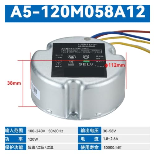 Controlador LED A5-120M058A12 de corriente constante optimizado para iluminación interior 2