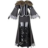 FF10 Remake Lulu Cosplay Costume Ball Gown Lulu Off Shoulder Dress Women Girl Role Costume (Custom Made)