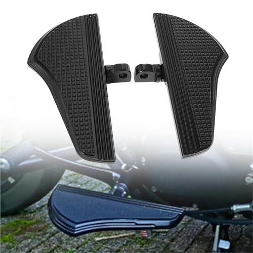 Repose-Pieds Passager Moto CNC Évite Glissement pour Supports Mâles Harley Touring Dyna