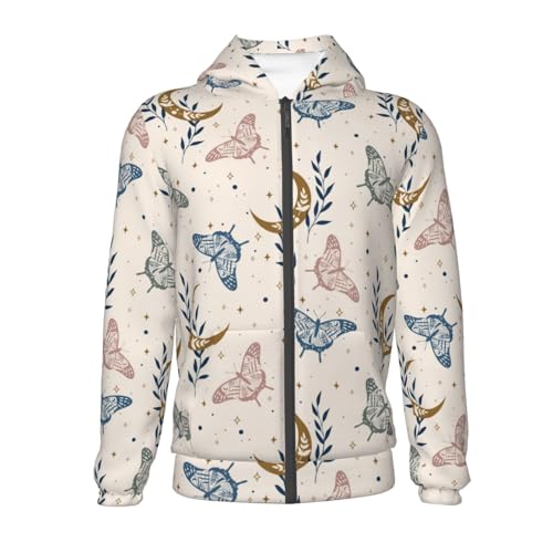 Star Rock Kid Hoodies Boys Zip Up Sweatshirts Girls Pullover with Pocket2