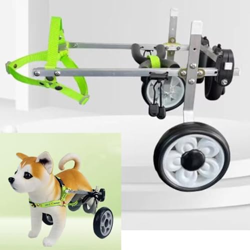 Fauteuil roulant réglable pour chiens de taille moyenne, chariot rééducation pattes arrière