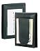 Bullz Mens Genuine Leather Magnetic Money Clip Bifold Wallet Id Slot