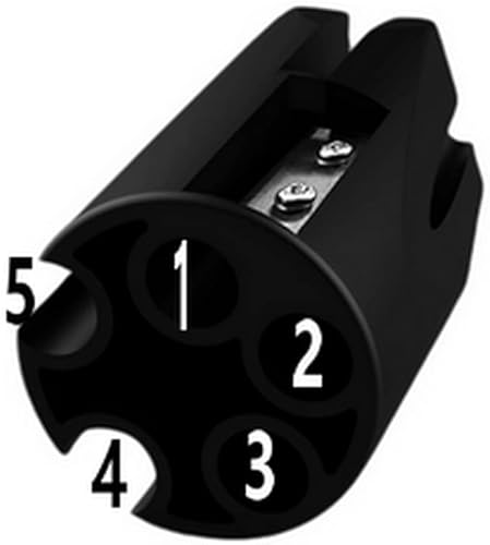 Miniatura 2 de Sacapuntas de cejas – Duckbill 2 en 1 Herramienta multifuncional para lápices de cejas suaves de madera y despegables