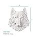 WallCharmers Wolf (White, Mini)