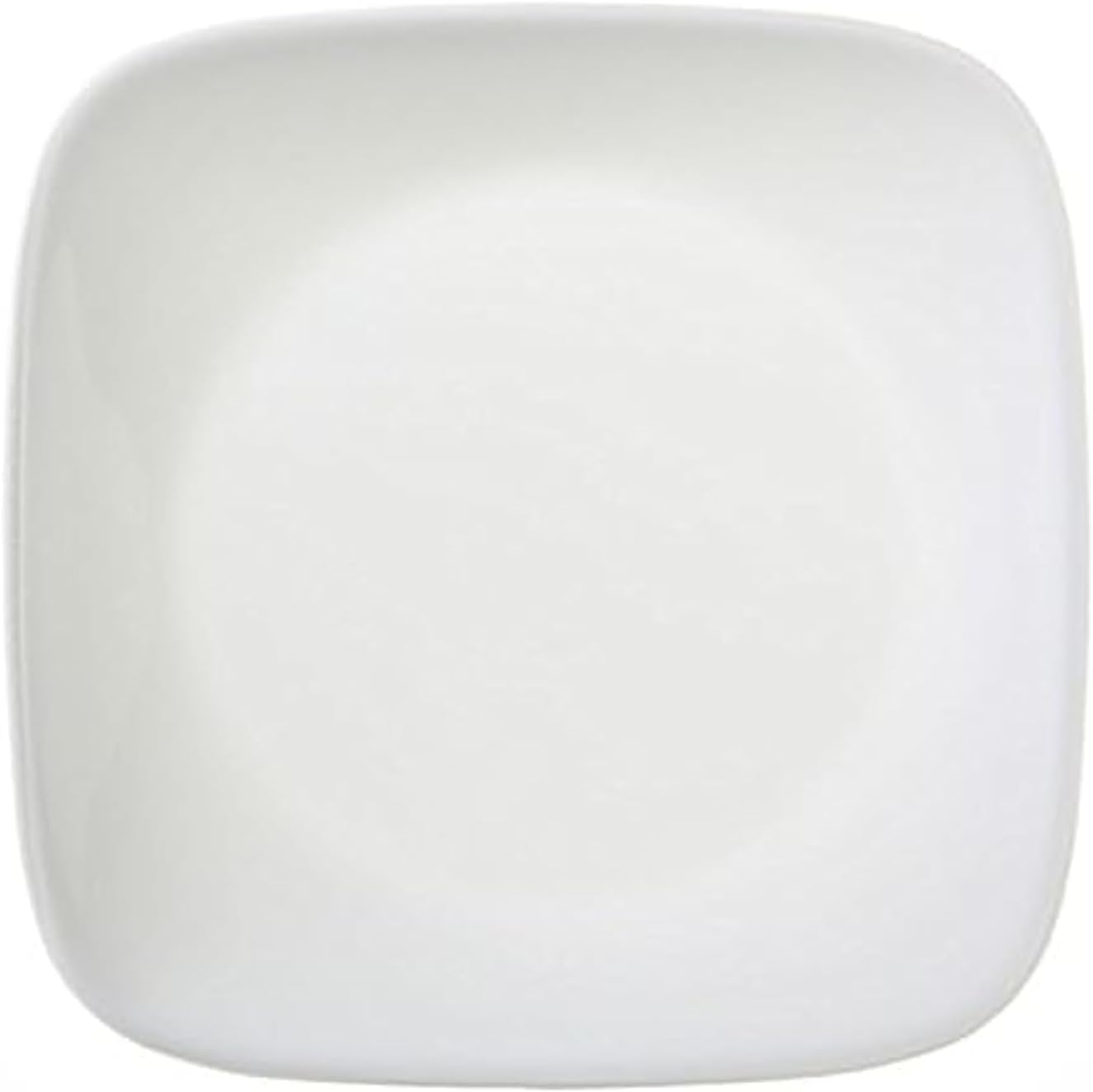 Square Pure White 6-1/2” Plate (Set of 4)