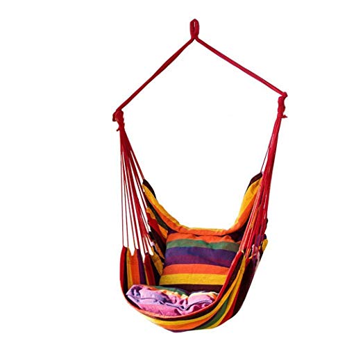 Yealsha Max 330 lbs Hanging Rope Hammock Chair Swing Seat, Large Hammock Chair