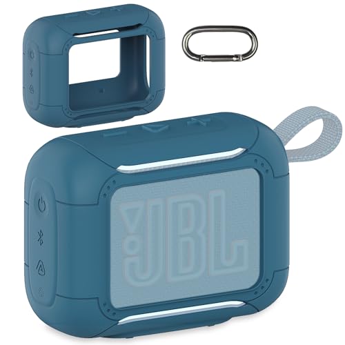 BCWXION�V���J�Q���ی�J�o�[ for JBL GO5 Bluetooth�X�s�[�J,�V�����_���[�v,�ϏՌ� �y�� ���E�ȒP �|��^�v��Bluetooth�X�s-�J- G0 5�Ή��p �ی�P�X 5�F�I�v�V���� ���b�h (��)