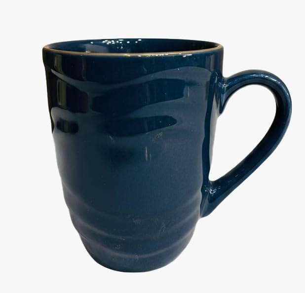PUREFIT Swansea Milk Mug 300ml – Ceramic Coffee Mug for Tea & Milk, Stylish Design, Dishwasher & Microwave Safe, Ideal for Daily Use, Hot Drinks, Café, Home & Office
