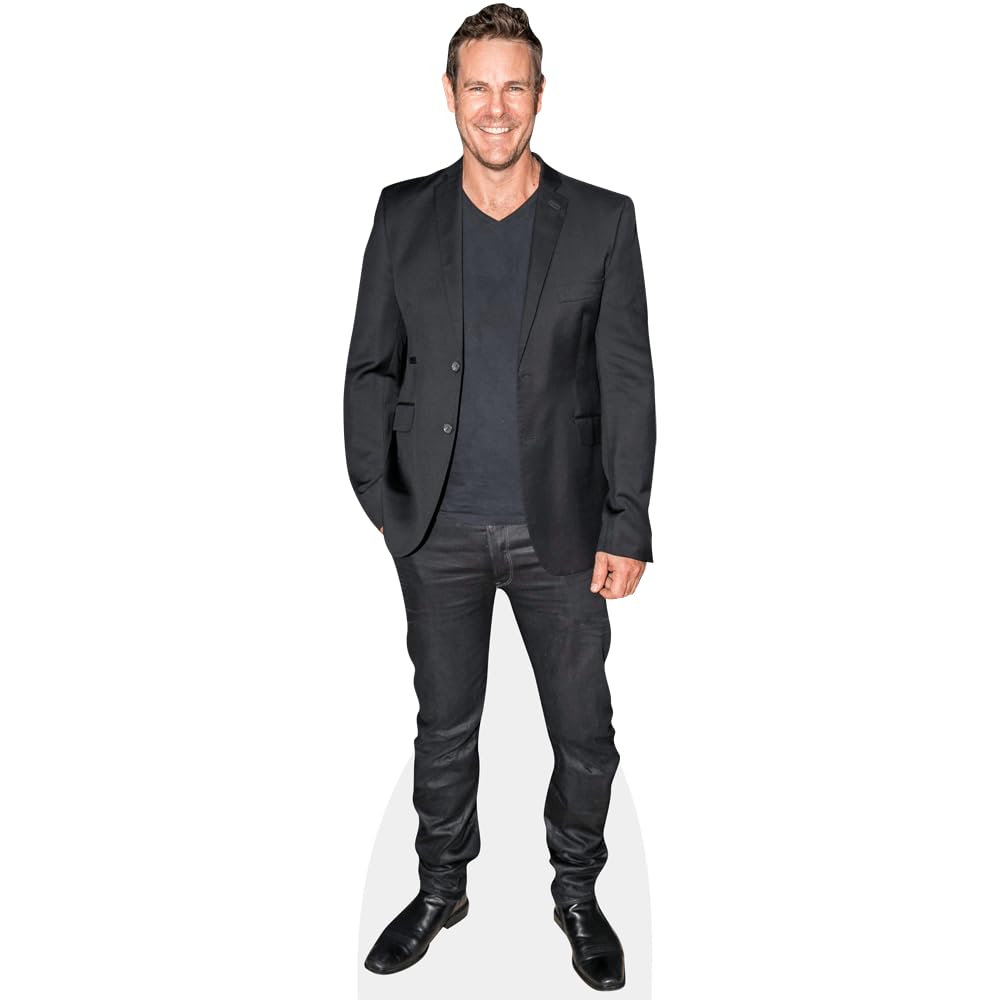 Aaron Jeffery (Black Suit) Life Size Cutout