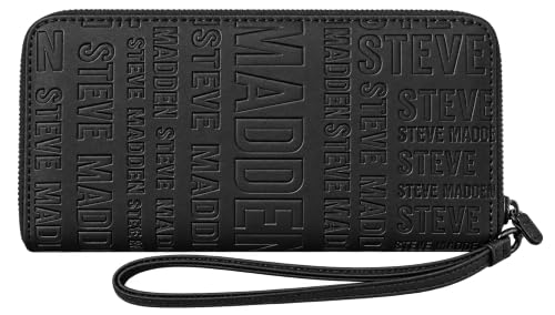 Image of Steve Madden LARGE ZIP AROUND Wristlet Wallet