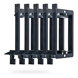 Kebulldola 1 Gang Low Voltage Mounting Bracket 5 Pack, Single Gang Mounting Bracket for HDMI,...