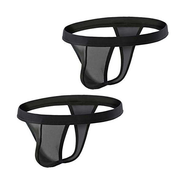 Summer Code Herren Mesh Tanga Strings Männer Dessous Unterwäsche