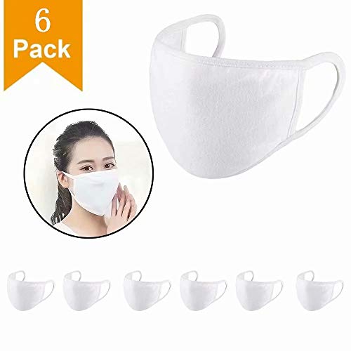 morningsilkwig 6 Piezas usable en Interiores y Exteriores (Blanco)