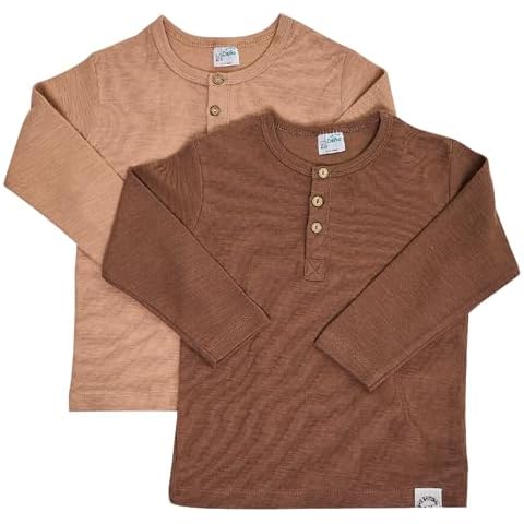 Pack of 2 Long Sleeve Kids T-Shirts Cover
