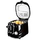 DOMO DO461FR Fritteuse - 2,5 L - mit Sichtfenster - 1800 W - Schwarz