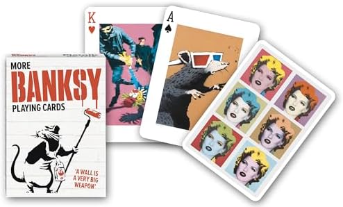 Piatnik Banksy II 171611 Playing Cards 55 Sheets Multi-Coloured image 4