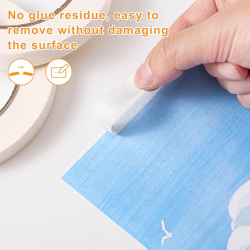 Image of Masking Tape 3 Inch x 55 Yards, Beige White Masking Tape Painters Tape General Purpose Tape, Painting Adhesive Tape for Arts DIY Crafts Labeling