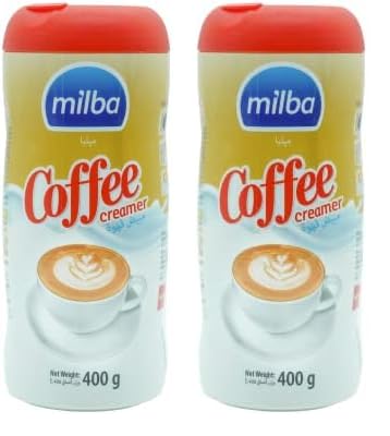 MilbaCoffee Creame, 400 grams (Pack of 2)