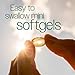 Ovega-3 Plant-Based Omega-3 from Algal Oil Daily Supplement, 500mg, Supports Brain, Eye & Heart Health, Two mini softgels per Day, 60 Count