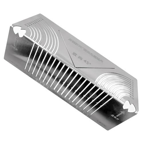 Scriber Marking Tools, Stainless Steel Arc Marker, Arc Scribing Tool, Contour Drawing Tool, Stainless Steel Arc Marking Tool for Precision Contour Scribing Square Pipes Perfect for Carpenters