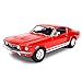 Produktbild JUNAWN SYLM Für F&ord for Mustang Für GTA Fastback Sports 1967 1:18 Auto Statische Simulation Die Cast Fahrzeuge Sammlermodell Auto Spielzeug (Farbe : rot)
