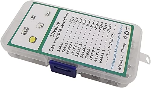 Interrupteur voiture et télécommande en panne ? Boîte de 250 micro-interrupteurs SMD - 3