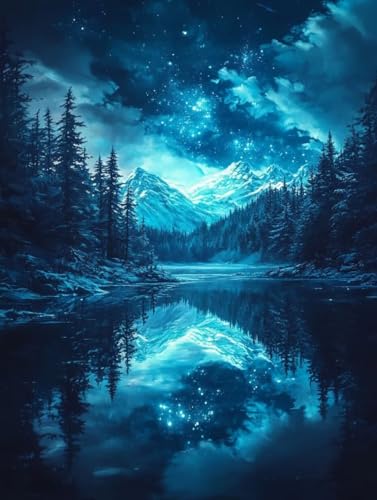 Kit Complet Peinture Diamant 5D Arbre | Le Cadeau Créatif Idéal pour Adulte Adepte d'Artisanat Cristal