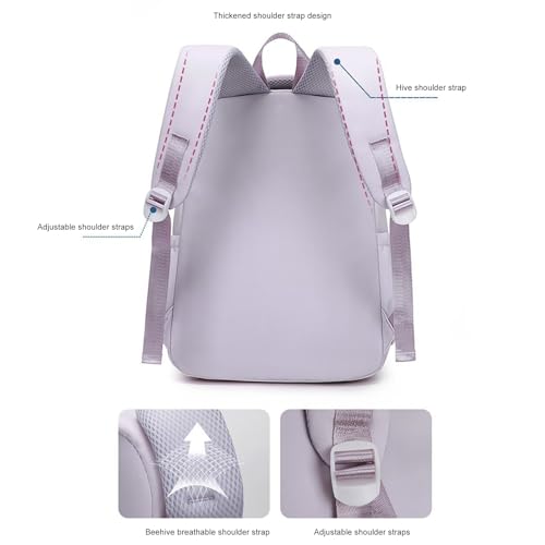 Mochila ergonómica para evitar dolor de espalda con gran espacio 2