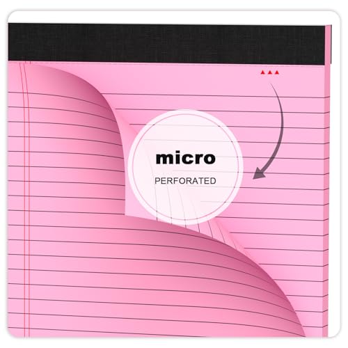 AILZFEI Bloco de notas rosa roxo 21 x 27 cm de largura, bloco de notas 30 folhas/bloco, papel colori