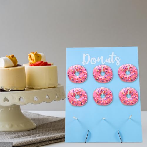 Expositor de donas para evitar caídas en superficies planas de fiestas 7