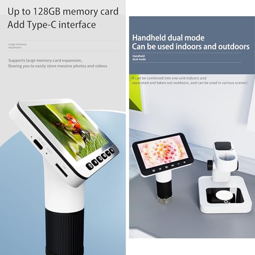 Microscope de résolution mobile écran intégré pour analyser partout - 3