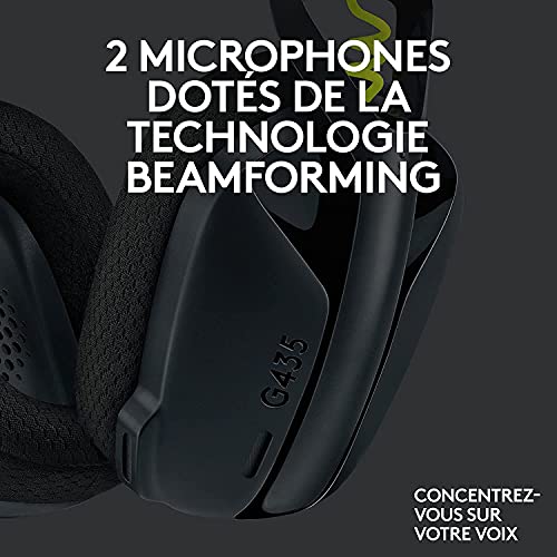 Logitech G305 Gamer sans Fil Capteur Gaming Hero with G435 Lightspeed et Bluetooth sans Fil Casque Gaming - vue 3