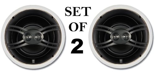 Yamaha Natural Sound Custom Easy-to-install In-Ceiling 3-Way 100 watts Speaker Set