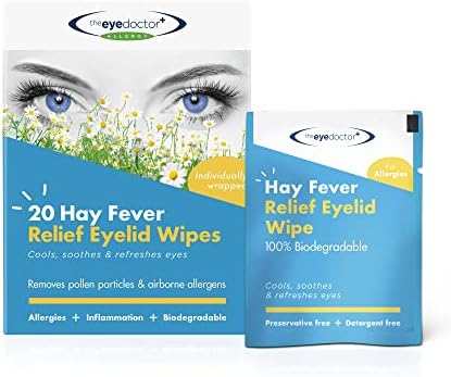 The Eye Doctor Eyelid Wipes  40x Single use Eyelid Wipes  Suitable for Sensitive Eyes, Dry Eyes, Blepharitis & MGD - Detergent and Preservative Free Eye Wipes