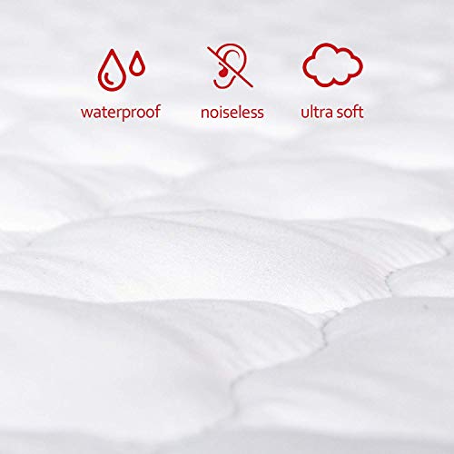 Pack N Play Mattress Pad Sheets Cover Waterproof, Soft Quilted Pack And Play Protector, 27" X 39" Fit Graco Pack N Play Crib Baby Portable Mini Cribs And Foldable Mattresses Pad #TOP1