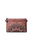Desigual Bag Tekila Sunrise Durban, Bolso para Mujer, Marrón (Cognac), 17.5 x 4 x 27.2 cm (B x H x T)