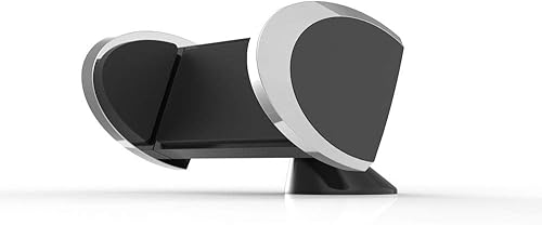 Bracketron Lux - Soporte universal fijo para salpicaderoventilación para coche, hogar y oficina. Compatible con iPhone, Samsung y más LX1-850-2