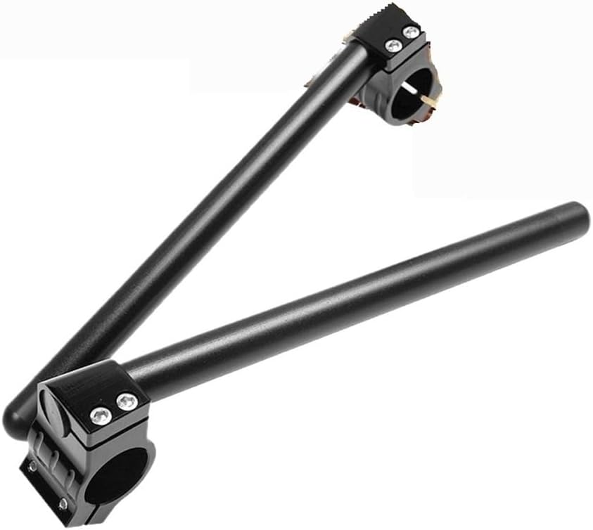 Universal Motorcycle Universal 22mm Handlebar Aluminum Riser Rised Adjustable CNC ClipOns Fork Handle Bars Clip Ons Handlebars Fat Bar Risers
