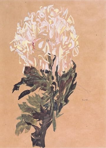 Fiore Bianco di Egon Schiele pinturas murales retro carteles impresiones salón 60x90cm