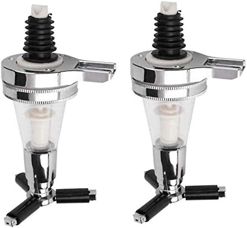 2 Piece Bar Optic Spirit Measure Pub Dispenser Drink Spirit Wine Cocktail Pourer Bar Tool 45ml Liquor Dispenser
