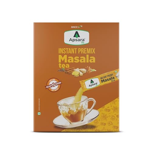Image of APSARA Instant Premix Unsweetened Masala Tea 36 Sachets | Ready To Drink Tea With No Added Sugar | Sugar Free Masala Chai, Instant Tea Premix
