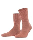 FALKE Unisex Walkie Light Outdoor Socken Wolle Schwarz Weiß viele weitere Farben verstärkte Thermosocken ohne Muster mit leicher Polsterung lang warm für draußen 1 Paar