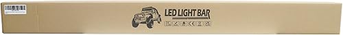 Miniatura 9 de RIGIDON Barra de luz curvada de 52 pulgadas y 300 W, doble fila de inundación, combo de 30000 lm, barra de luz LED impermeable para conducción,