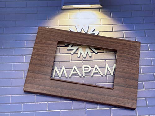 Placche Compatibili Vimar Plana 2 3 4 7 Posti (4 Posti, T03 - Legno)